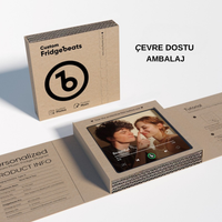 Kişiselleştirilebilir Müzik Buzdolabı Magneti™