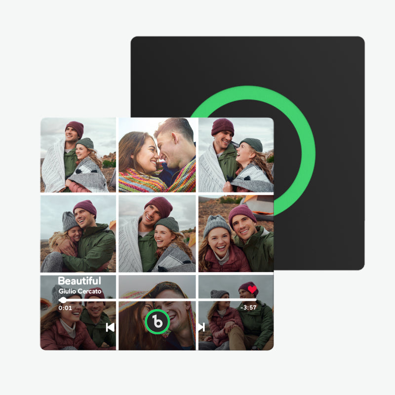 Kişiselleştirilebilir Müzik Buzdolabı Magneti™