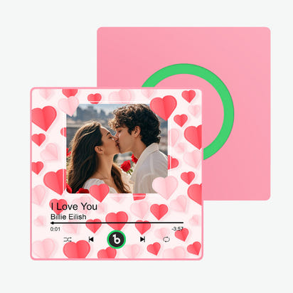 Kişiselleştirilebilir Müzik Buzdolabı Magneti™